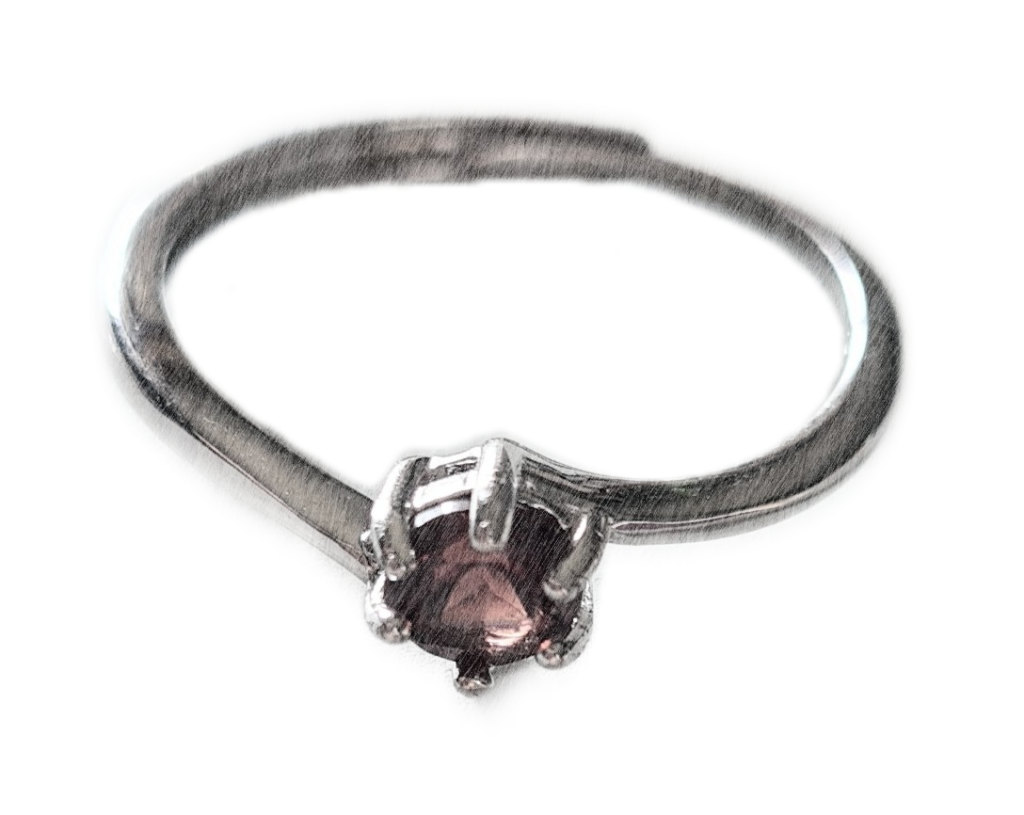 Drawing of a Jemagic garnet ring